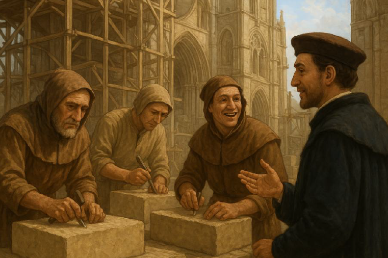 La fable des tailleurs de pierre